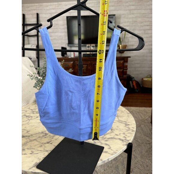 Nike Zenvy Rib Light-Support Non-Padded Longline Sports Bra Womens Size S - Picture 6 of 7